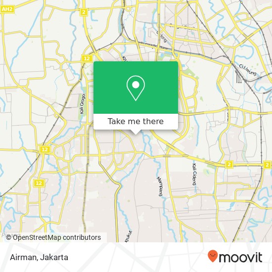 Airman, Jalan Bakti Kebayoran Baru Jakarta Selatan 12180 map