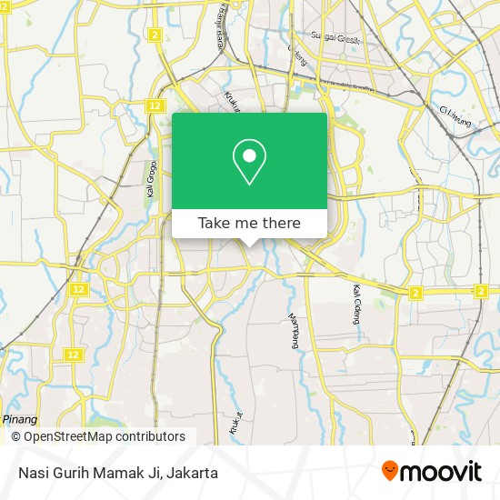 Nasi Gurih Mamak Ji map