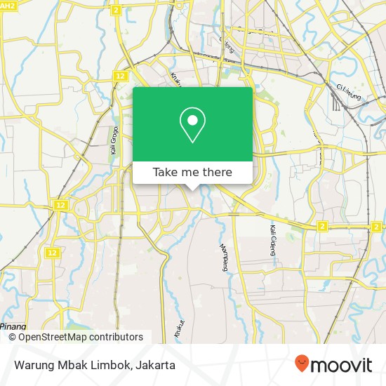 Warung Mbak Limbok, Jalan Senayan Kebayoran Baru Jakarta Selatan 12180 map