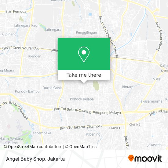 Angel Baby Shop map
