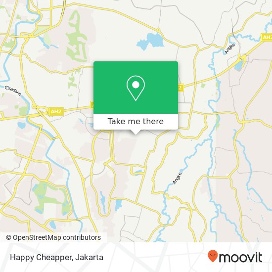 Happy Cheapper, Duta Bintaro Pinang Tangerang 15144 map