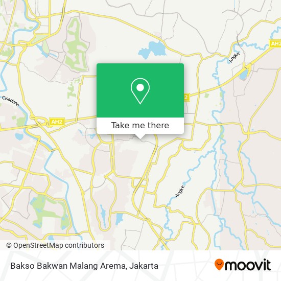 Bakso Bakwan Malang Arema map