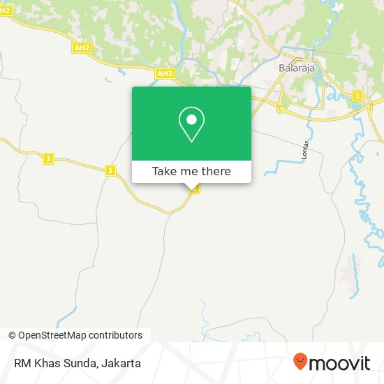 RM Khas Sunda, Jalan Raya Serang Balaraja Tangerang map