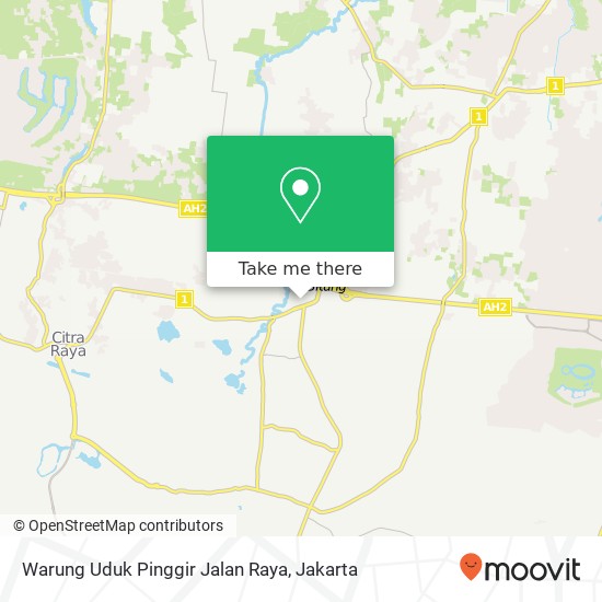 Warung Uduk Pinggir Jalan Raya, Curug Tangerang map