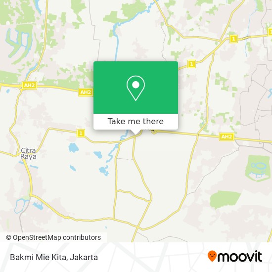 Bakmi Mie Kita map