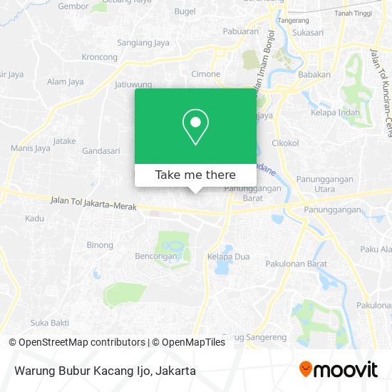 Warung Bubur Kacang Ijo map