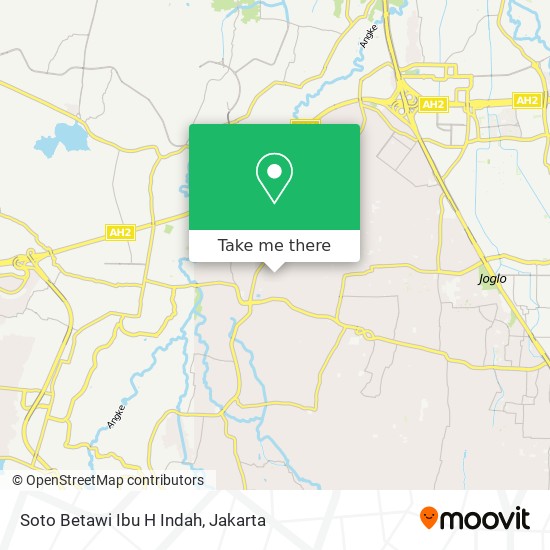 Soto Betawi Ibu H Indah map