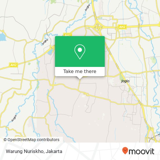 Warung Nuriskho, Jalan Dr. Sutomo Kembangan Jakarta 11640 map