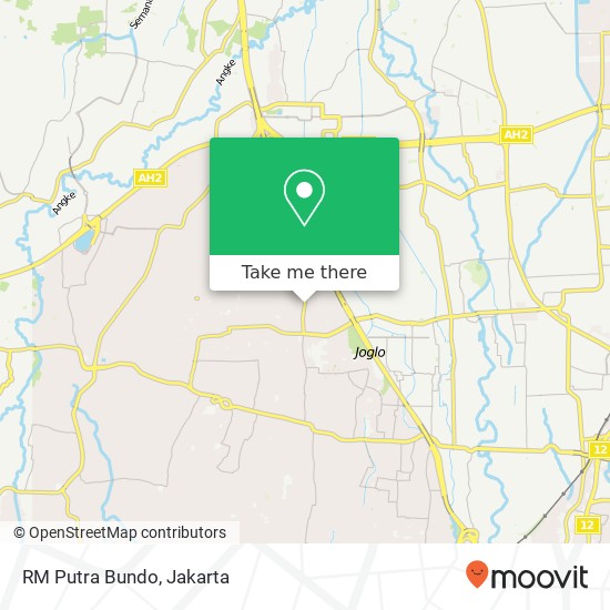 RM Putra Bundo, Jalan Meruya Selatan Kembangan Jakarta 11640 map