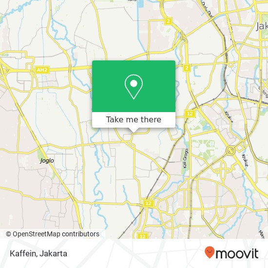 Kaffein, Jalan Kebayoran Lama Kebayoran Lama Jakarta Selatan 12210 map