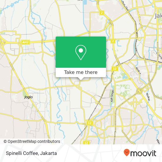 Spinelli Coffee, Jalan Kebayoran Lama Kebayoran Lama Jakarta Selatan 12210 map