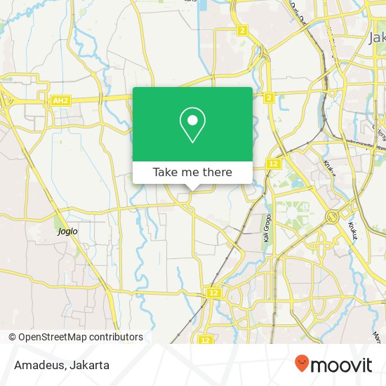 Amadeus, Jalan Kebayoran Lama Kebayoran Lama Jakarta Selatan 12210 map