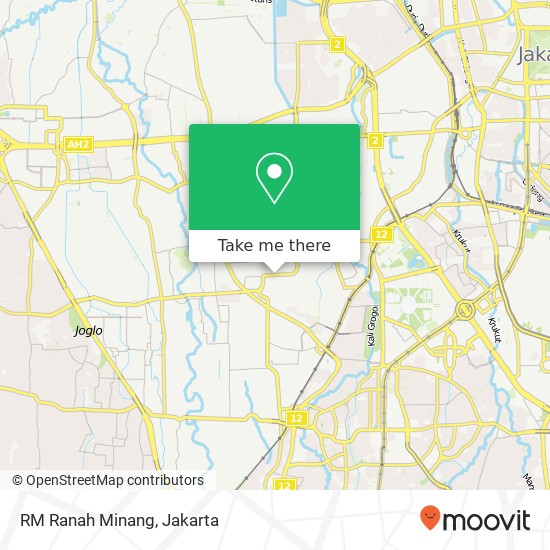 RM Ranah Minang, Jalan Kebayoran Lama Kebayoran Lama Jakarta 12210 map