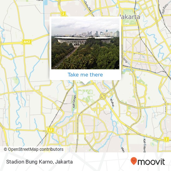 Stadion Bung Karno, Jalan Gerbang Pemuda Tanah Abang Jakarta 10270 map