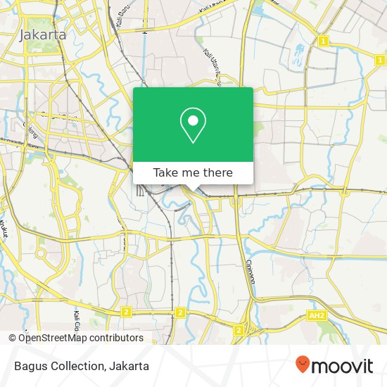 Bagus Collection, Jatinegara Jakarta 13310 map