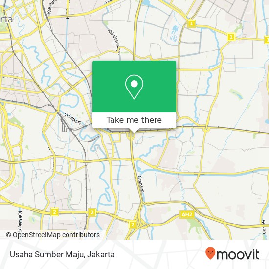 Usaha Sumber Maju, Jalan Bekasi Timur 4 Jatinegara Jakarta 13410 map