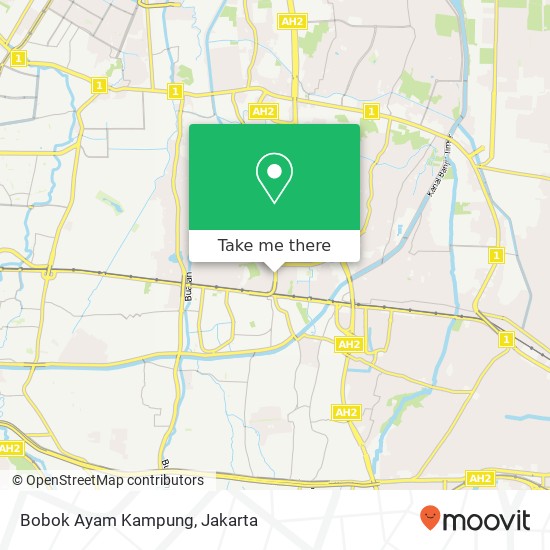 Bobok Ayam Kampung, Jalan Penggilingan Cakung Jakarta 13940 map