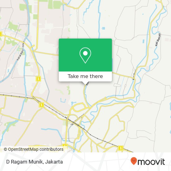 D Ragam Munik, Jalan K. H. Muchtar Tabrani Bekasi Utara Bekasi 17122 map