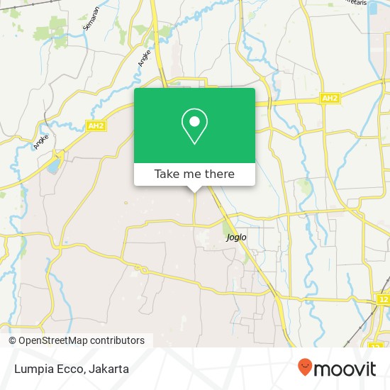 Lumpia Ecco, Jalan Meruya Selatan Kembangan Jakarta 11650 map