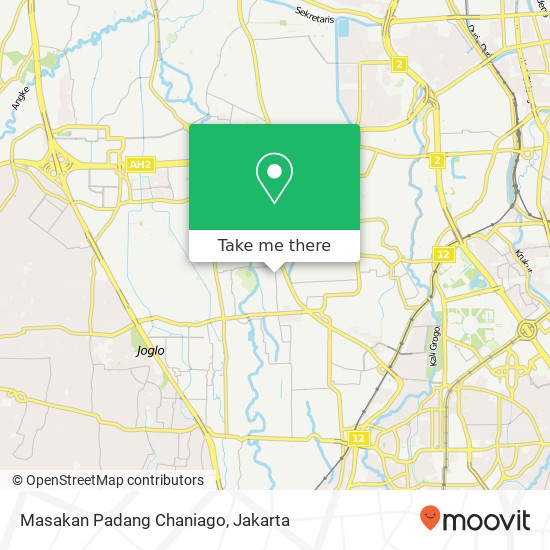 Masakan Padang Chaniago, Jalan Kelapa Dua Kebon Jeruk 11550 map