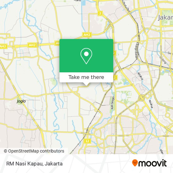 RM Nasi Kapau map