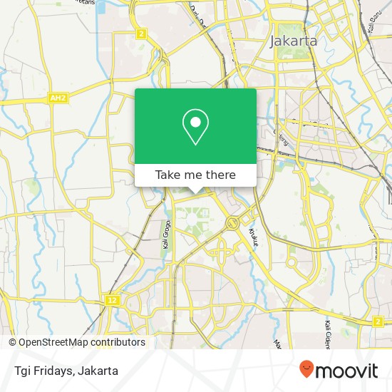 Tgi Fridays, Tanah Abang Jakarta 10270 map