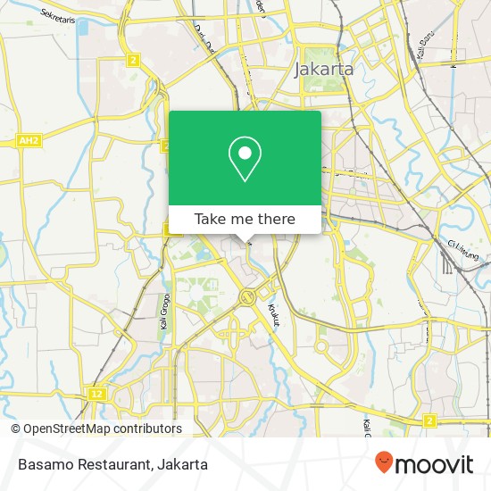 Basamo Restaurant, Jalan Bendungan Hilir 12 Tanah Abang Jakarta Pusat 10210 map