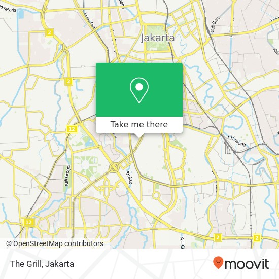 The Grill, Jalan Jend. Sudirman Tanah Abang Jakarta 10220 map