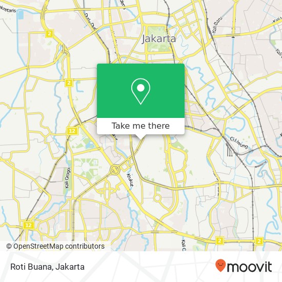 Roti Buana, Jalan Jend. Sudirman Tanah Abang Jakarta 10220 map