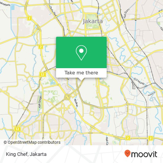 King Chef, Jalan Jend. Sudirman 50 Tanah Abang Jakarta 10220 map