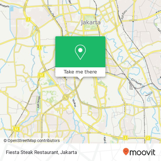 Fiesta Steak Restaurant, Jalan Jend. Sudirman 24 Tanah Abang Jakarta 10220 map