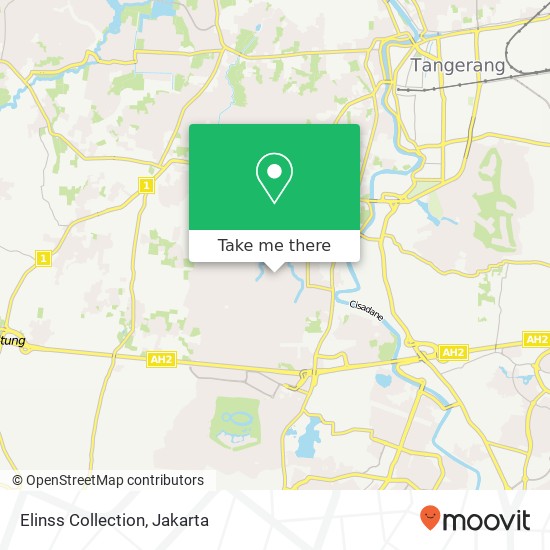 Elinss Collection, Jalan Cemara Cibodas Tangerang 15138 map