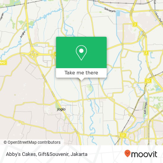 Abby's Cakes, Gift&Souvenir, Jalan Pemanclngan Kembangan Jakarta Barat 11630 map