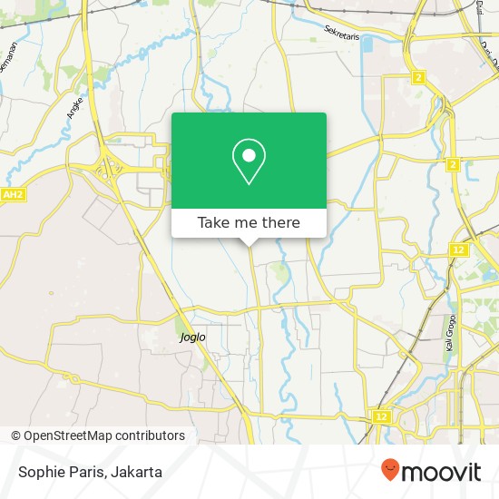 Sophie Paris, Jalan Srengseng Raya Kembangan Jakarta 11630 map