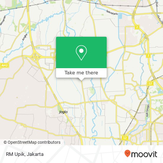 RM Upik, Jalan Srengseng Raya Kembangan Jakarta 11630 map