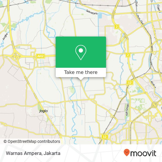 Warnas Ampera, Jalan Panjang Raya Kebon Jeruk Jakarta 11550 map