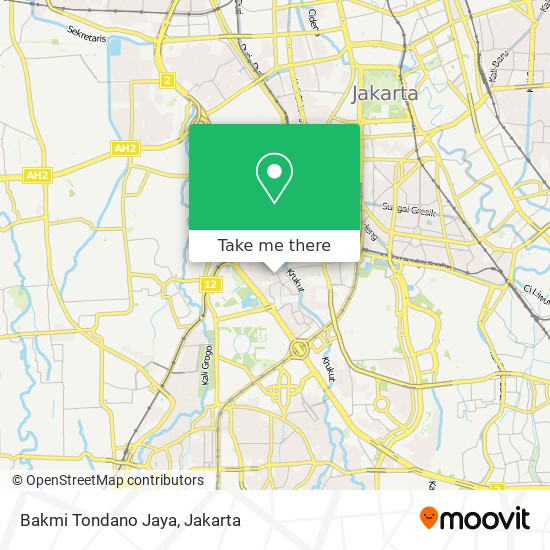 Bakmi Tondano Jaya map