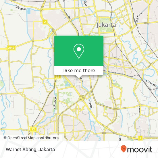 Warnet Abang map