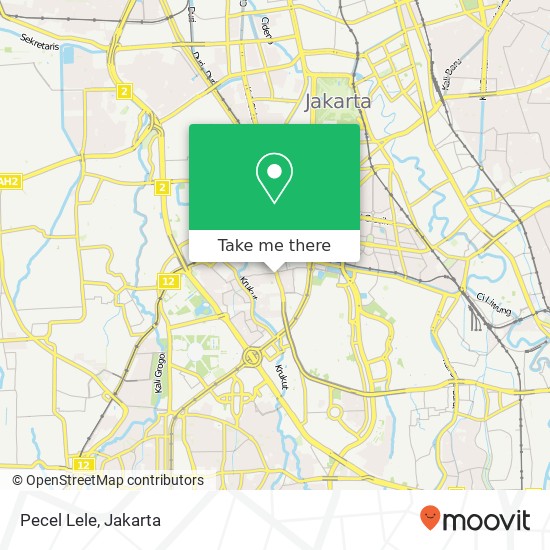 Pecel Lele, Jalan K. H. Mas Mansyur Tanah Abang Jakarta Pusat 10220 map