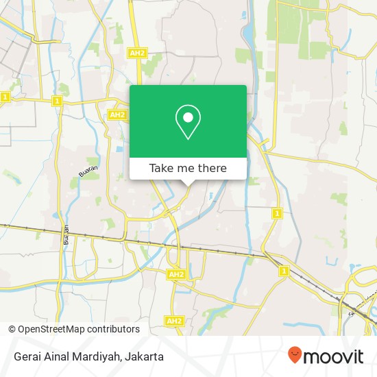 Gerai Ainal Mardiyah, Jalan Pulogebang map