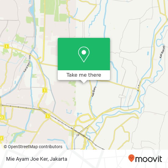 Mie Ayam Joe Ker, Bekasi Utara Bekasi 17124 map