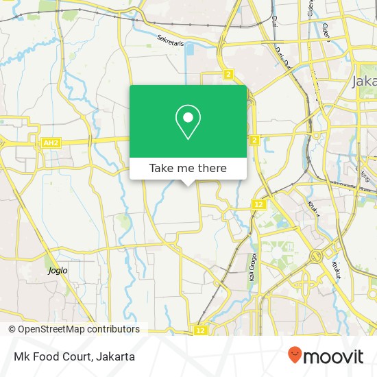 Mk Food Court, Jalan Anggrek Kebon Jeruk Jakarta map