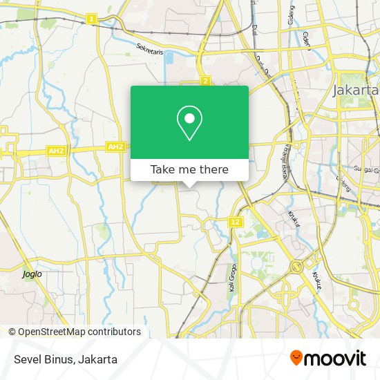 Sevel Binus map