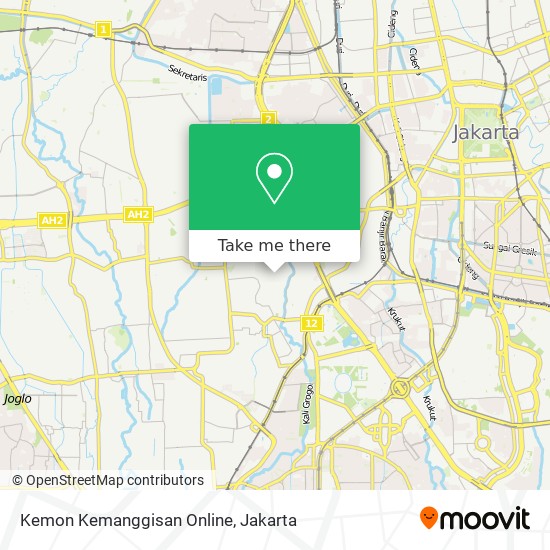 Kemon Kemanggisan Online map