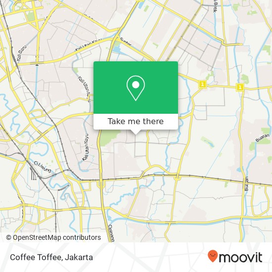 Coffee Toffee, Jalan Balai Pustaka Timur 38 Pulogadung Jakarta Timur 13220 map