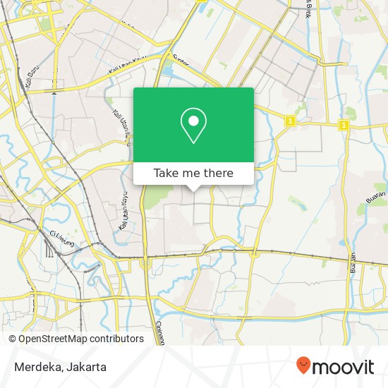 Merdeka, Jalan Balai Pustaka Timur Pulogadung Jakarta 13220 map