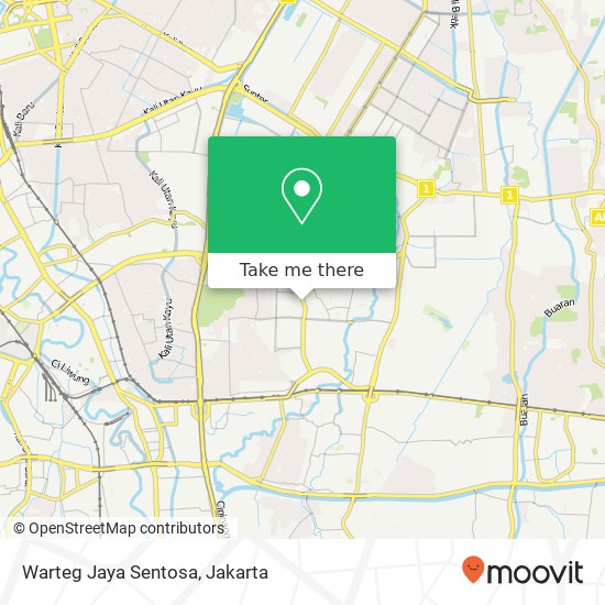 Warteg Jaya Sentosa, Jalan Pegambiran Pulogadung Jakarta 13220 map