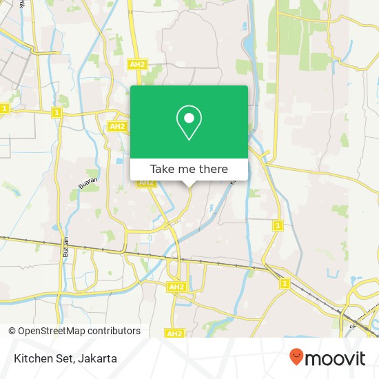 Kitchen Set, Jalan Pulogebang Indah Cakung Jakarta 13950 map