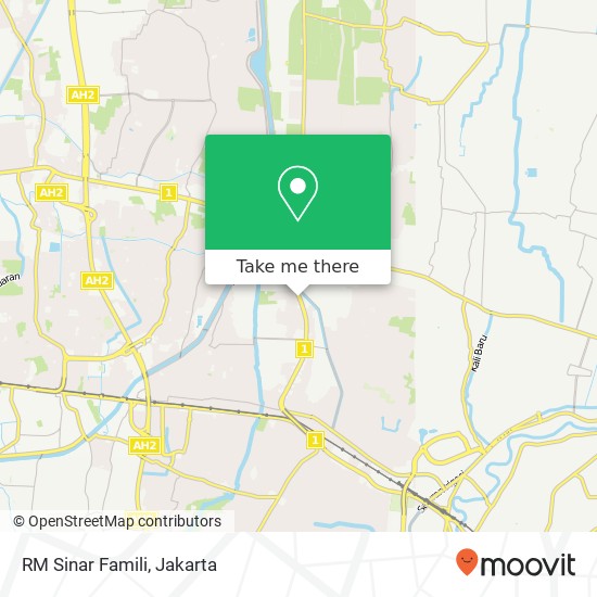 RM Sinar Famili, Jalan Sultan Agung Medan Satria Bekasi 17132 map