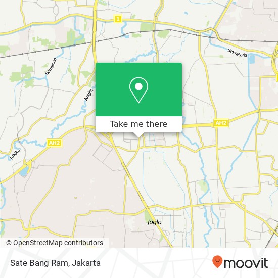 Sate Bang Ram, Jalan Kembang Kerep Kembangan Jakarta 11620 map